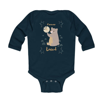 Forever Loved – Bear – Infant & Toddler Long-Sleeve Bodysuit - Unisex
