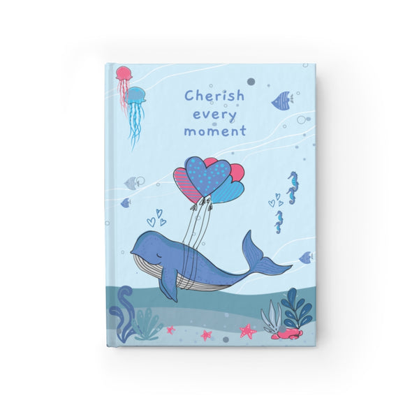 Cherish Every Moment – Under-The-Sea Hardcover Journal - For Your Baby's Precious Moments