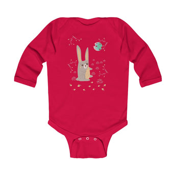 Woodland Hare – Infant & Toddler Long-Sleeve Bodysuit - Unisex