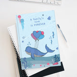A Family’s Love is Forever – Under-The-Sea Hardcover Journal - For Your Baby's Precious Moments