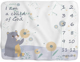 Baby Monthly Milestone Blankets