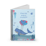 Cherish Every Moment – Spiral Notebook – Lined – For Baby's Precious Moments