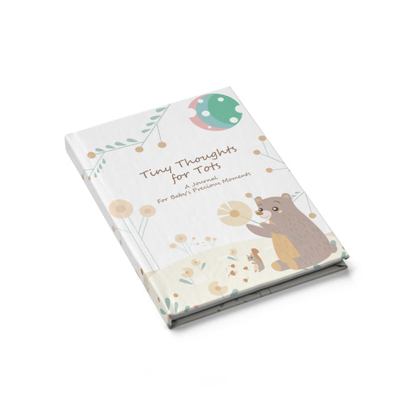 Tiny Thoughts for Tots - Hardcover Journal - Blank Pages to Record Your Baby's Precious Moments