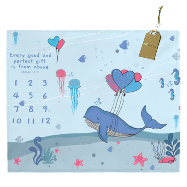 Whale milestone blanket sales